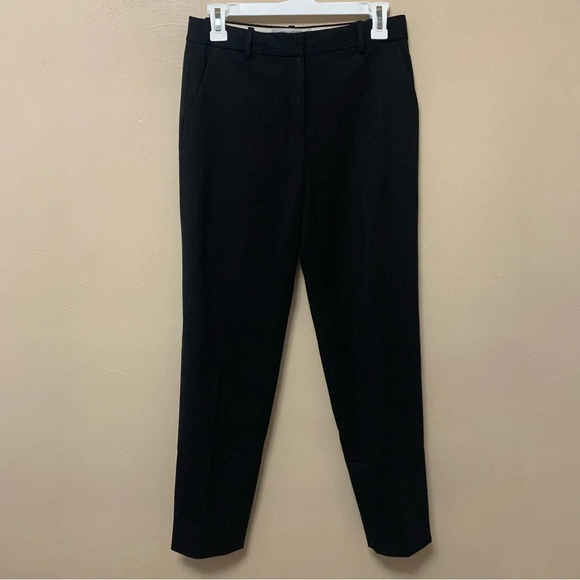 M.M. LaFleur The Mejia Pant Washable Wool Twill in Black Size 0 - Picture 3 of 14